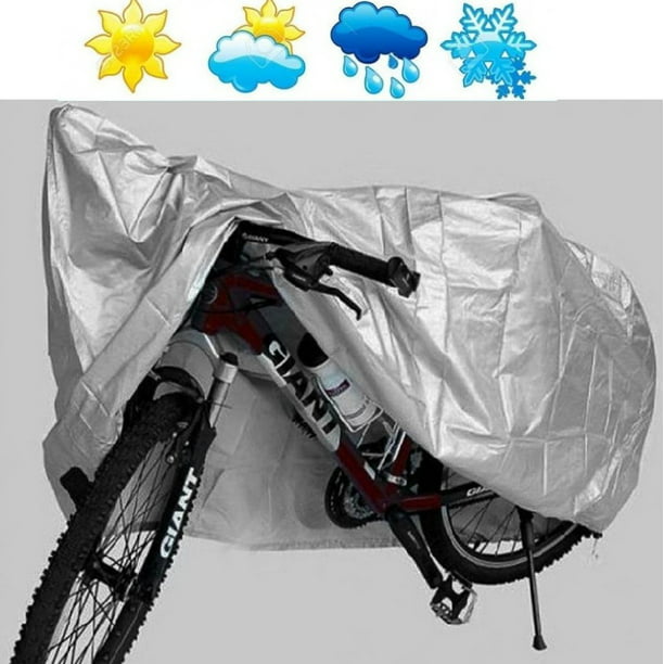 Grey Bicycle Cycling Rain/Sun Cover Motorcycle Scooter Dust Protector Waterproof